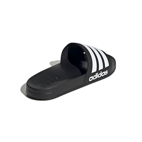 adidas Adult Adilette Shower Core Black/White/Core Black 10 — view 6