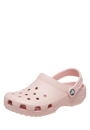 Crocs Unisex-Adult Classic Clog, Clogs for Women and Men, Quartz, 10 Men/12 Women