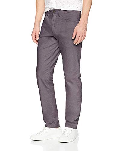 Goodthreads Men's Slim-Fit 5-Pocket Chino Pant Pants, -grey, 31W x 29L — view 3