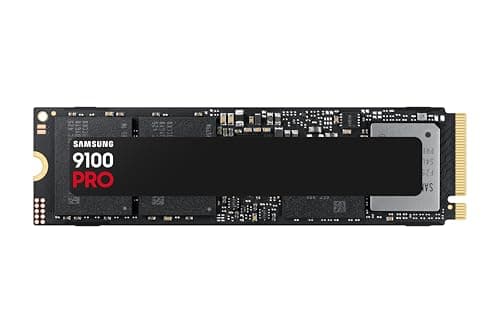 Samsung 9100 PRO Series - 4TB PCIe 5.0 x4, NVMe 2.0, M.2 Internal SSD, Up to 14,800MB/s, Fast Speed, Thermal Contorl, MZ-VAP4T0B/AM [Canada Version]