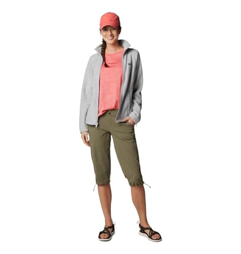 Columbia Womens Benton Springs Full Zip Fleece Jacket, Cirrus Grey Heather, Medium — view 3