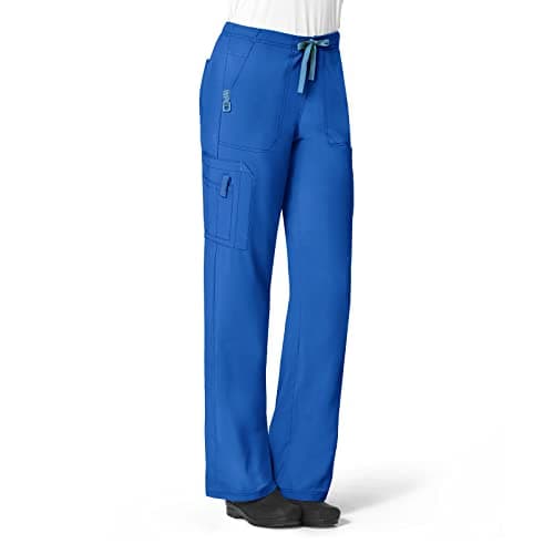 Carhartt Plus Size Cross-Flex Women's Utility Scrub Pant Tall, Royal, 3X-Large