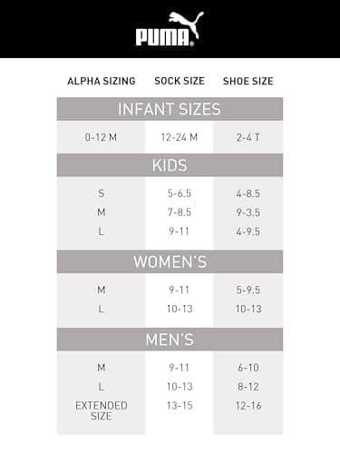 PUMA Men's 8 Pack Low Cut Socks, White/Grey, 10-13 — view 6