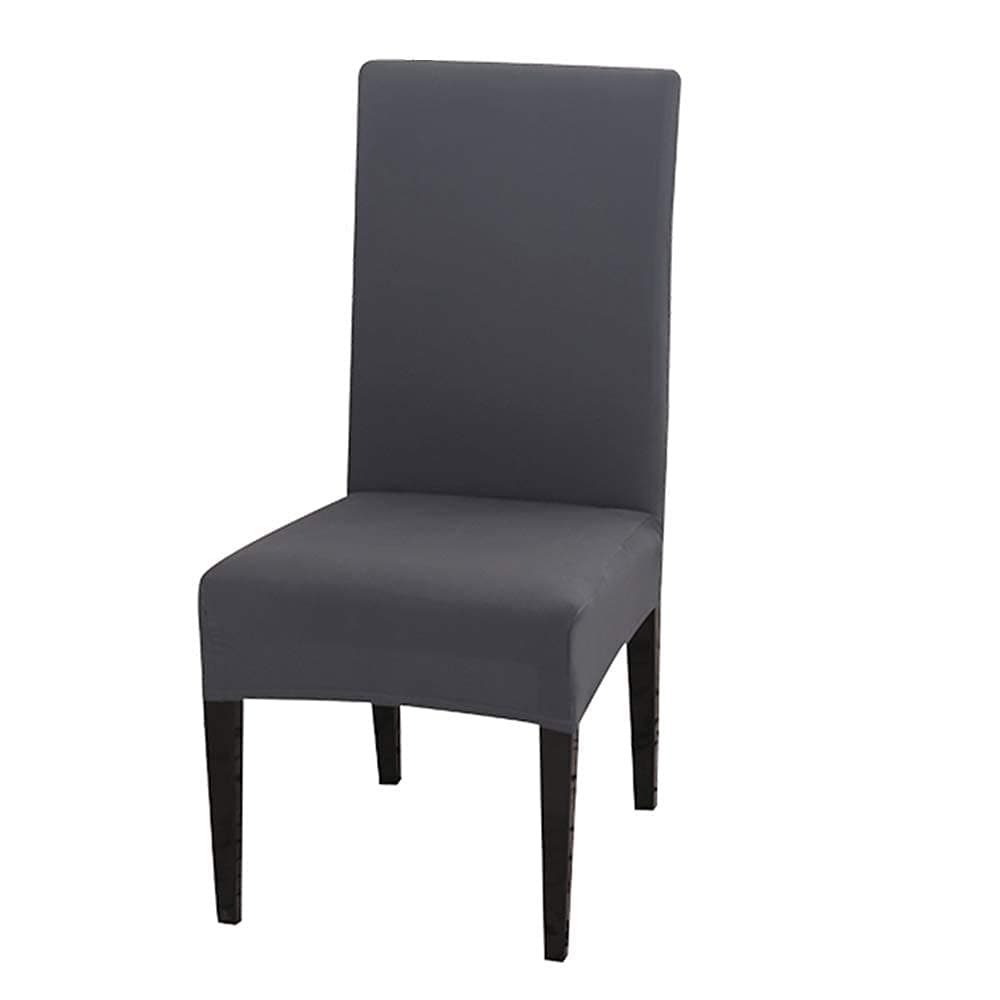 Dining Room Chair Covers Slipcovers Set of 4, Stretch Removable Washable Dining Chair Protector Decoration Cover Seat Slipcover for Hotel, Ceremony, Banquet, Kitchen, Restaurant, Home — view 8