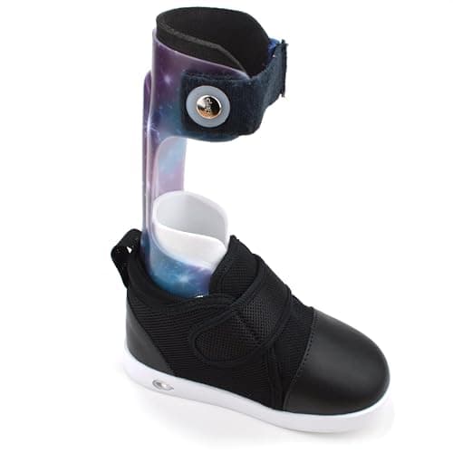 ikiki Squeaky Shoes for Toddlers with On/Off Squeaker Switch - Version 2-2025, Black Skull V2, 5 Toddler — view 4