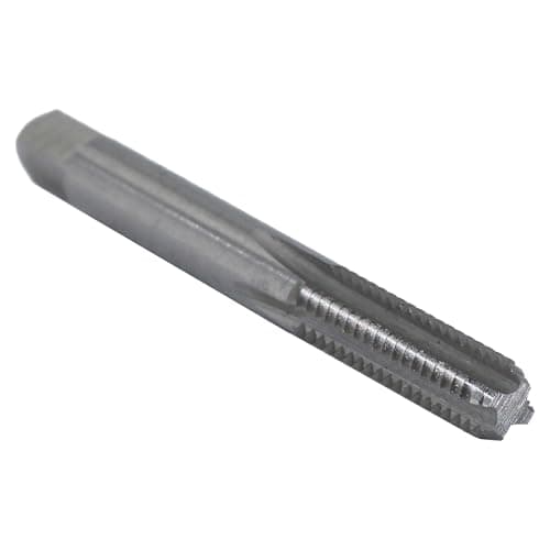 Drill America DWT54455 Qualtech High-Speed Steel Hand Threading Tap, Uncoated (Bright) Finish, Round with Square End Shank, Bottom Chamfer, 1/4"-20" Size