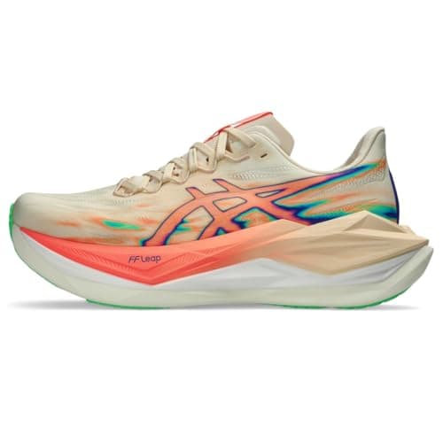 ASICS Unisex SUPERBLAST 3 Running Shoes, 11M / 12.5W, Seashell/Sun Coral
