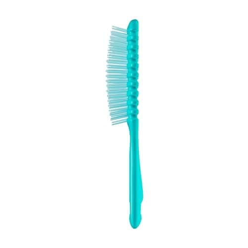 FHI Heat UNbrush Curl Defining Brush — Wavy, Coily, and Curly Hair Brush with DuoFlex Bristles & StyleCurl Handle — for Gentle Detangling & Faster Styling on Wet Hair - Cool Breeze