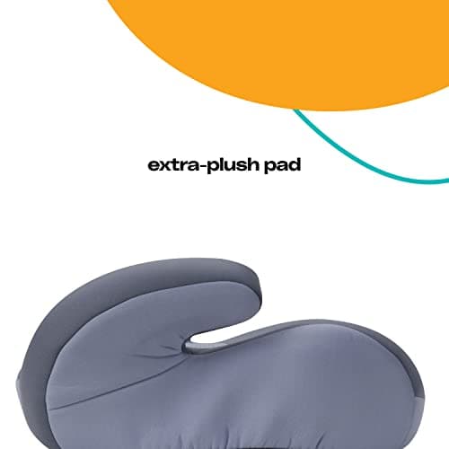 Cosco Topside Backless Booster Car Seat, Lightweight Booster Seats for Cars 40-100 lbs, Backless Booster Seat for Car, Organic Waves — view 3