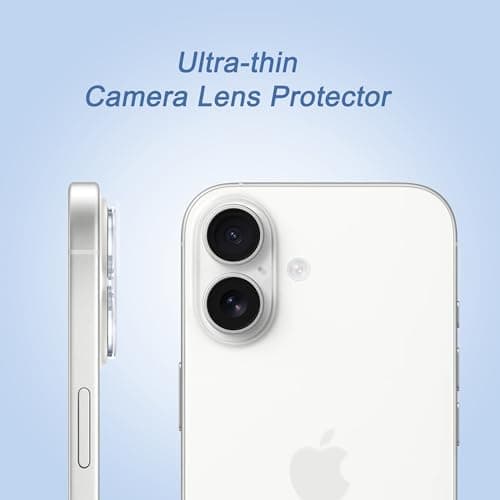 Ailun 3 Pack Screen Protector for iPhone 17 [6.3 inch] + 3 Pack Camera Lens Protector with Installation Frame,Sensor Protection,Dynamic Island Compatible,Case Friendly Tempered Glass Film — view 3