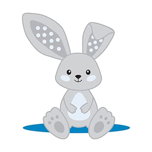 Dr. Brown's Flexees Teether, Gray Bunny, Soft 100% Silicone Baby Teether, BPA Free, 3m+, 1 Pack — view 6