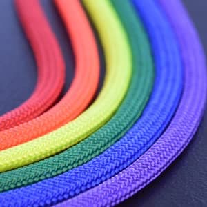 Bored Paracord - 1', 10', 25', 50', 100' Hanks & 250', 1000' Spools of Parachute 550 Cord Type III 7 Strand Paracord Well Over 300 Colors - Stars and Stripes - 100 Feet — view 4