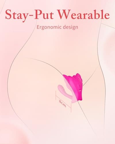 Wearable Vibrator, Couples Sex Toys Vibrating Panties, Female G Spot Vibrator with Remote Control & APP, Adult Sex Toys Womens, 360° Bendable Beginner-Friendly, Juguetes Sexuales Vibradores — view 3