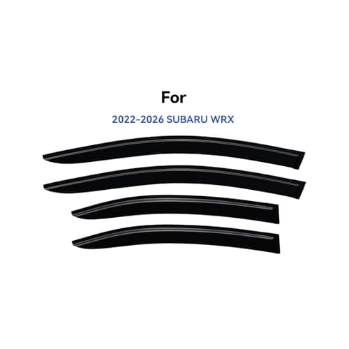 Window Visors Rain Guards for 2022 2023 2024 2025 Replacement for Subaru WRX, Out-Channel Window Vent Wind Deflectors Visors Shades for 22 23 24 25 Replacement for Subaru WRX Premium Limited GT