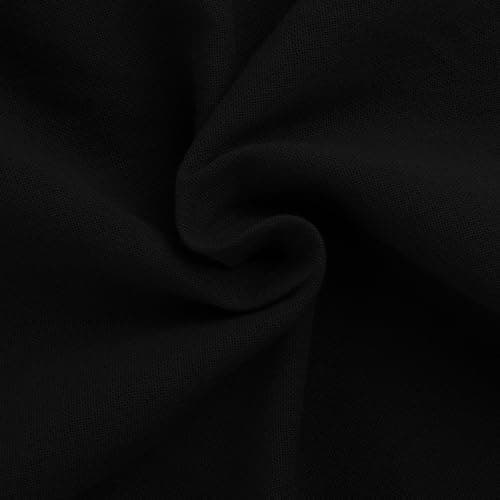 Women's Linen Pants Drawstring Flowy Wide Leg Summer Pants for Travel Vacation Comfy Palazzo Trousers with Pockets — view 6