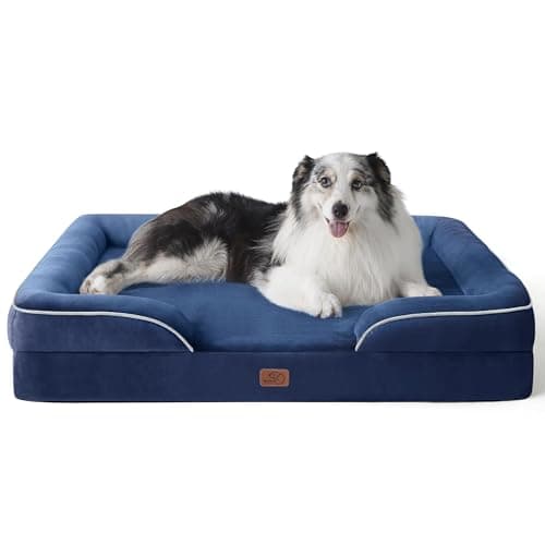 Bedsure Orthopedic Dog Bed for Extra Large Dogs - XL Waterproof Dog Bed Medium, Foam Sofa with Removable Washable Cover, Waterproof Lining and Nonskid Bottom Couch, Pet Bed