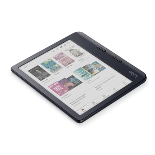 Kobo Libra Colour | eReader | 7” Glare-Free Colour E Ink Kaleido 3 Display | Dark Mode Option | Audiobooks | Waterproof | Black — view 2