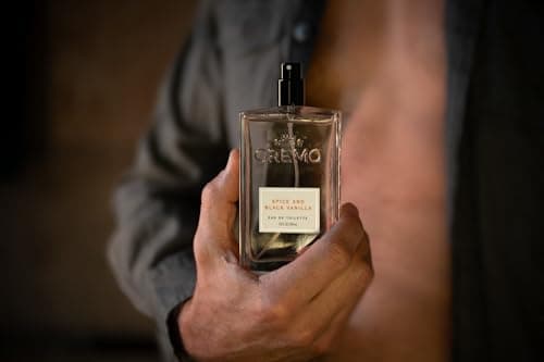 Cremo Cologne For Men - Spice & Black Vanilla Mens Cologne Spray, An Explosion of Vibrant Spices, Dark Woods and Black Vanilla, Multi-Layered Signature Men's Fragrances, 3.4 Fl Oz — view 3