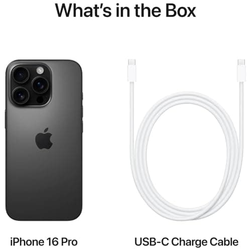 Apple iPhone 16 Pro Max, 256GB, Black Titanium - Unlocked (Renewed) — view 3