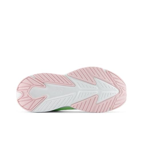 New Balance Kid's Rave Run V2 Hook & Loop Running Shoe, Grey Matter/Mint Flash/Mosaic Green, 10 M Toddler — view 4
