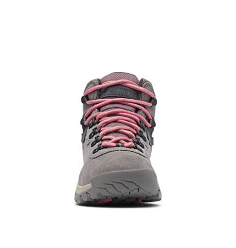 Columbia Women's Newton Ridge Plus Waterproof Amped Leather & Suede Hiking Boot Stratus/Canyon Rose, 10 Regular US — view 2