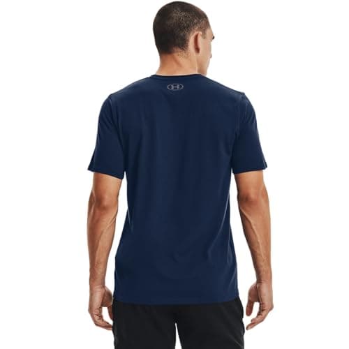 Under Armour Men's Sportstyle Colorblock T-Shirt, Navy, X-Large — view 5