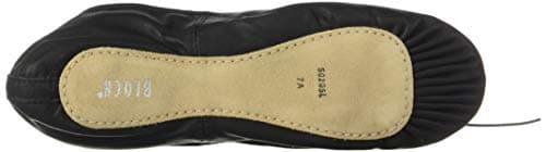 Bloch Women's Dansoft Full Sole Leather Ballet Slipper/Shoe Dance, Black, 3 — view 3