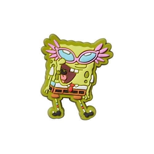 Crocs Unisex's Jibbitz Shoe Nickelodeon Spongebob Multi Pack, Charms Characters, 5 Pack