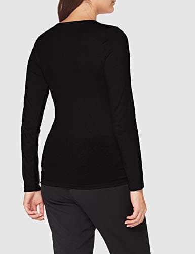 Adar Uniforms, Underscrubs for Women 2 Pack - Long Sleeve Underscrub Comfort Tee - 2902 - Black - XS — view 2