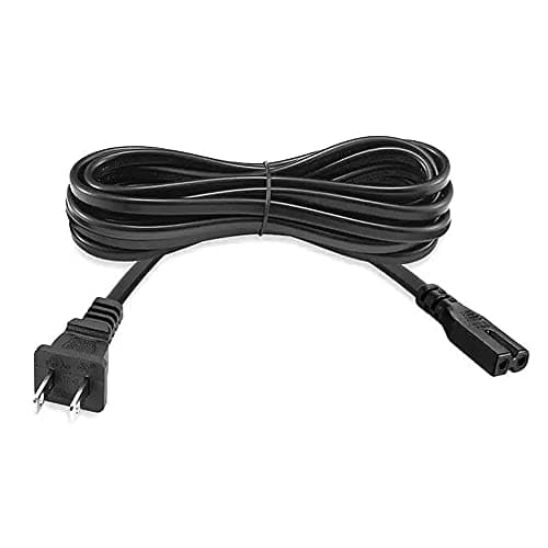 10FT 2 Prong AC Power Cord Compatible with Vizio Sound Bar System, Vizio E-M Series LED Smart TV — view 2