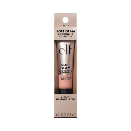 e.l.f. Soft Glam Brightening Corrector, Helps Minimize Dark Circles & Discoloration, Hydrating With A Natural Finish, Vegan & Cruelty-Free, Light Pink — view 9