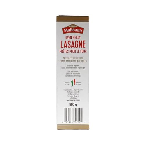 Regina Molisana Egg Lasagne, 500 Grams — view 3