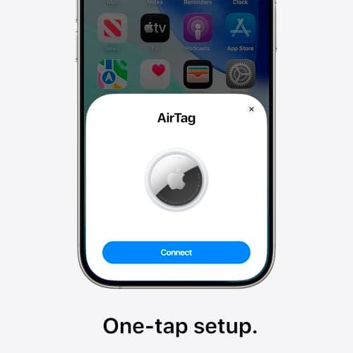 Apple AirTag (2nd Generation) - 4 Pack: Tracker for Keychain, Wallet, and More; Locator with Sound; Simple One-Tap Setup with iPhone or iPad; Key Finder with up to 1.5X Precision Finding Range* — view 2
