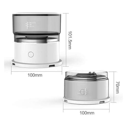 Portable Coffee Maker, Hand Pour Machine, Mini & Reusable for Home, Travel, Camping, Hiking, with Water Temperature Control, 2-Pack Hand-Pressed Design — view 3