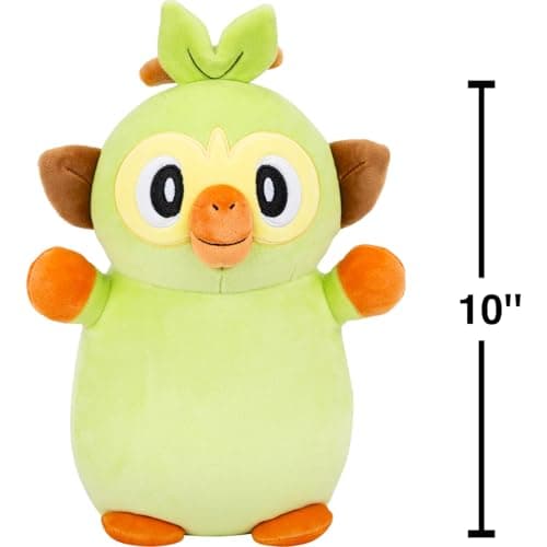 Squishmallows Original Pokémon 10in Grookey HugMees – Ultrasoft Official Jazwares Plush (Medium-Sized) — view 2