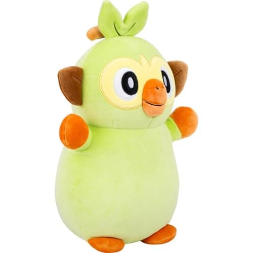 Squishmallows Original Pokémon 10in Grookey HugMees – Ultrasoft Official Jazwares Plush (Medium-Sized)