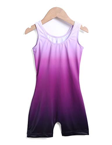 Zaclotre Kid Girls Gymnastic Leotard Sparkly Shiny Diamond Ballet Dance One Piece Outfit — view 2