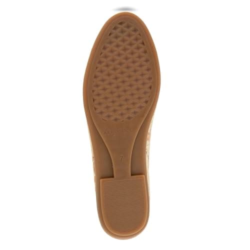 Aerosoles Women's Betunia Loafer, Natural Cork/Gold Floral, 6.5M — view 4