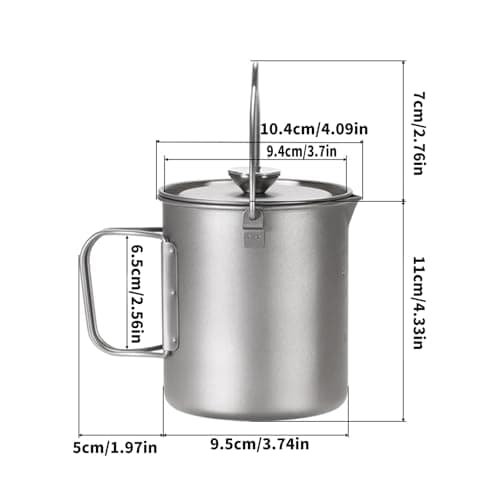 QINKYH Functional Metal French Presses Coffee Maker Portable 3 Layer Filter Systems For Outdoors Camping And Travels
