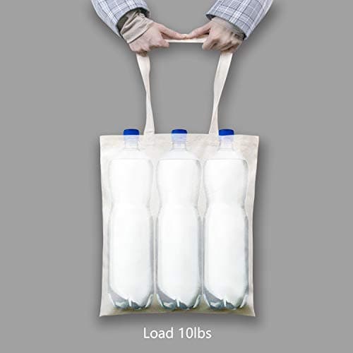 TOPDesign 24-Pack Economical Cotton Tote Bag, Lightweight Medium Reusable Grocery Shopping Cloth Bag, Suitable for DIY, Advertising, Promotion, Gift, Activity — view 5