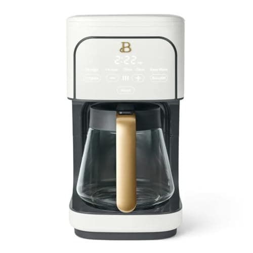 12-Cup Programmable Drip Coffee Maker, 24-Hour Auto Brew Timer, Strength Control (Regular/Gourmet/Bold), Keep Warm 4 Hours, Pause & Serve, Auto-Clean Reminder, Glass Carafe