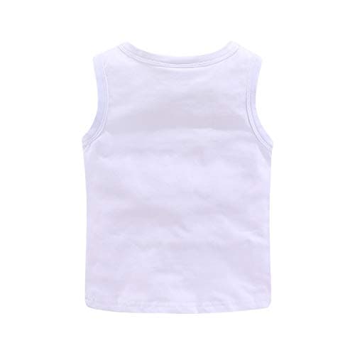 Mud Kingdom Top and Skirt Set for Little Girls Pink Love Letter Print Sleeveless Tank Top Floral Skirt 2 Piece Outfit Size 7-8 — view 2