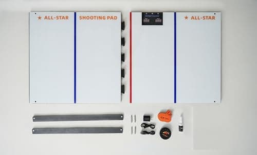 Hockey Booster Stickhandling Trainer – Digital Stick Handling Board for Beginner Players - Fun Hockey Practice Equipment, Easy Puck Handling & Passing Trainer for Off Ice & Home Skill Development