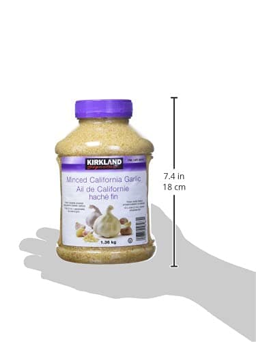 KIRKLAND SIGNATURE Minced California Garlic, 1.36 kg (Pack of 1) — view 3