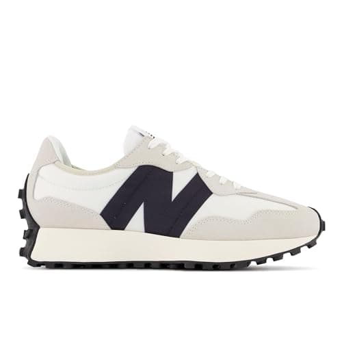 New Balance Women's 327 Sneaker, Sea Salt/White, 8.5 — view 3