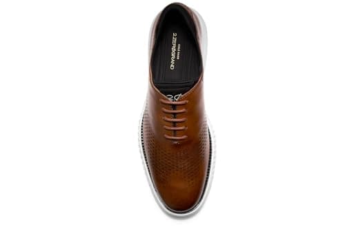 Cole Haan Mens 2 Zerogrand LSR Wing British Tan/Black/Ivory 10.5 D - Medium — view 4