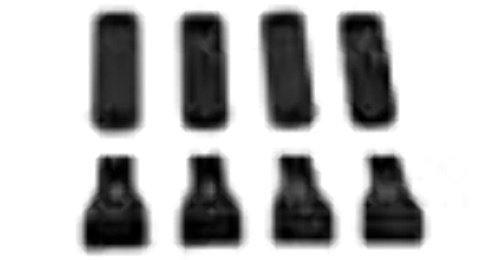 Rhino Rack DK043 2500 Roof Rack Pad and Clamp Kit, Set of 4 — view 3