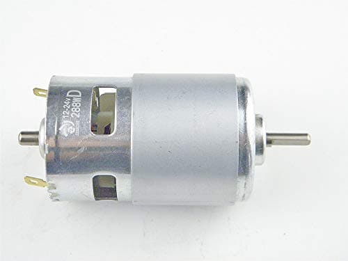 CHANCS Electric DC Motor 775 DC 12V/24V D-Shaft 4500RPM 9000RPM High Power High Torque for DIY Parts — view 4