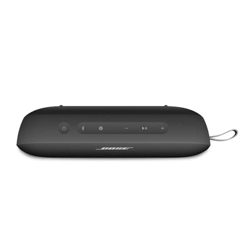 Bose SoundLink Flex Bluetooth Speaker (2nd Gen) - Portable Outdoor Speaker with Hi-Fi Audio, Waterproof and Dustproof, USB-C, Up to 12 Hours Battery Life, Black — view 3