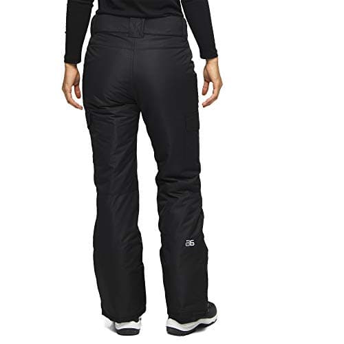 Arctix Women's Snow Sports Insulated Cargo Pants, Black, 4X (28W-30W) Long — view 4
